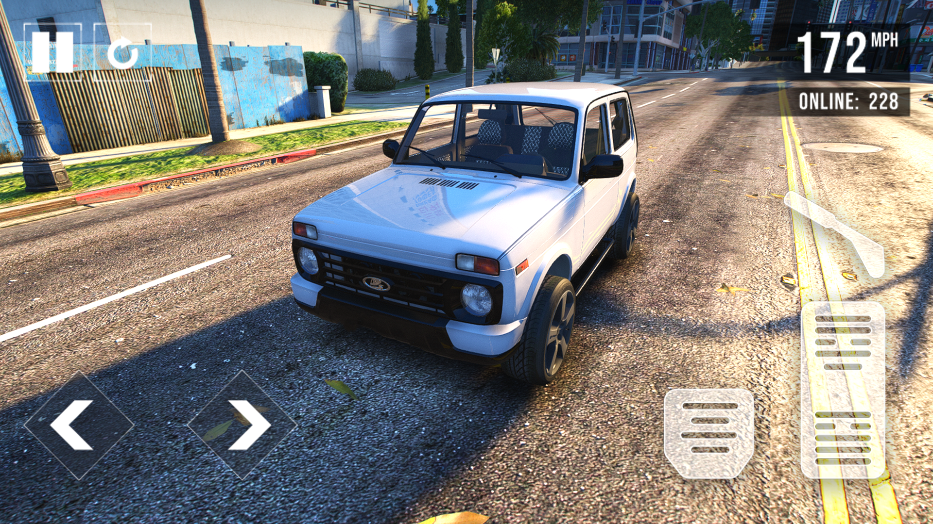 Screenshot 2 of Lada Niva Off-Road Car Driving 