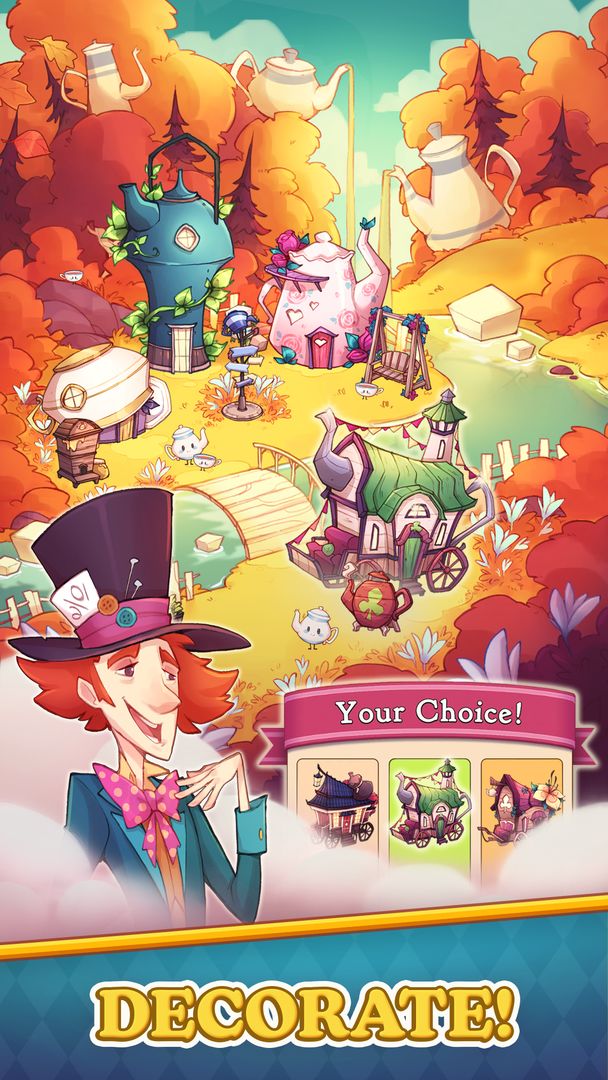 Alice - Wonderland Solitaire 게임 스크린 샷