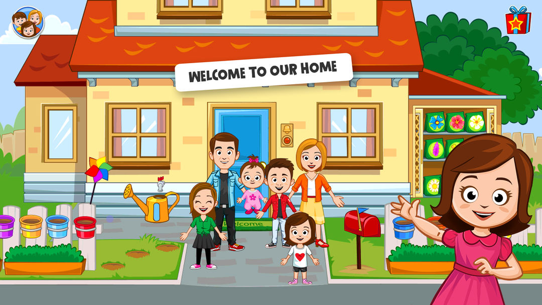 My Town Home: Family Playhouse ภาพหน้าจอเกม
