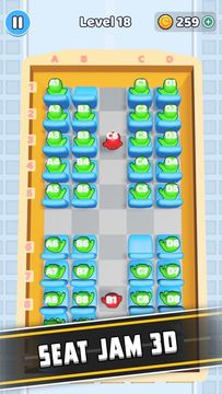 Seat Jam Game 3D Game Screenshot