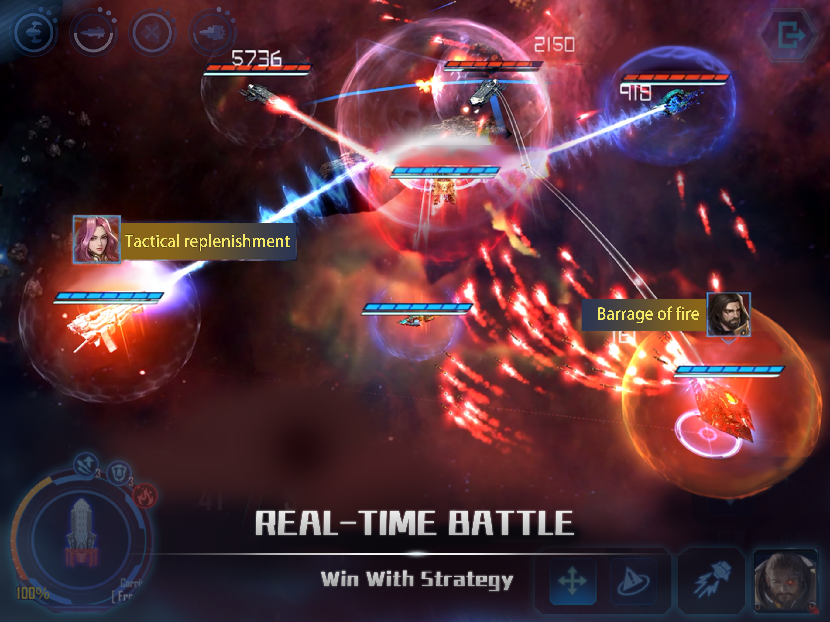 Galaxy Reavers 2 - Season 3 Game Screenshot