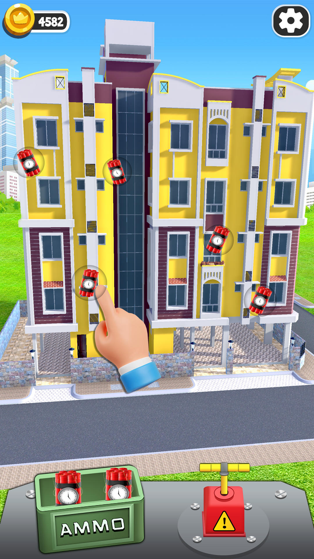 TNT Bomb Blast Building Game Game Screenshot