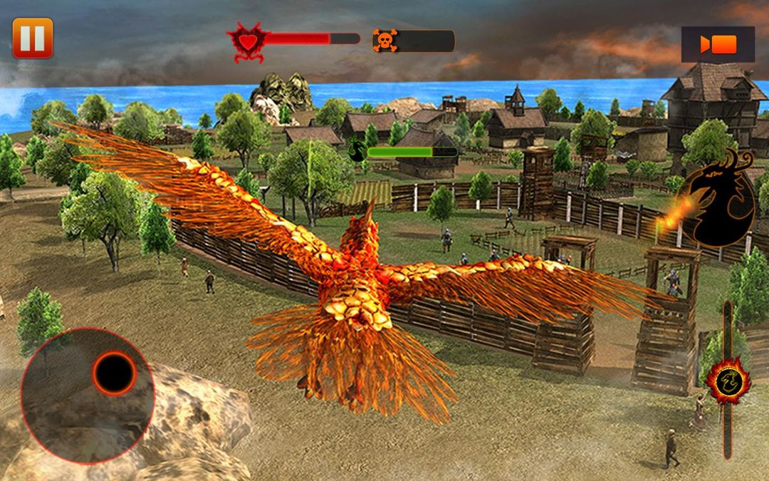 Angry Phoenix Revenge 3D遊戲截圖