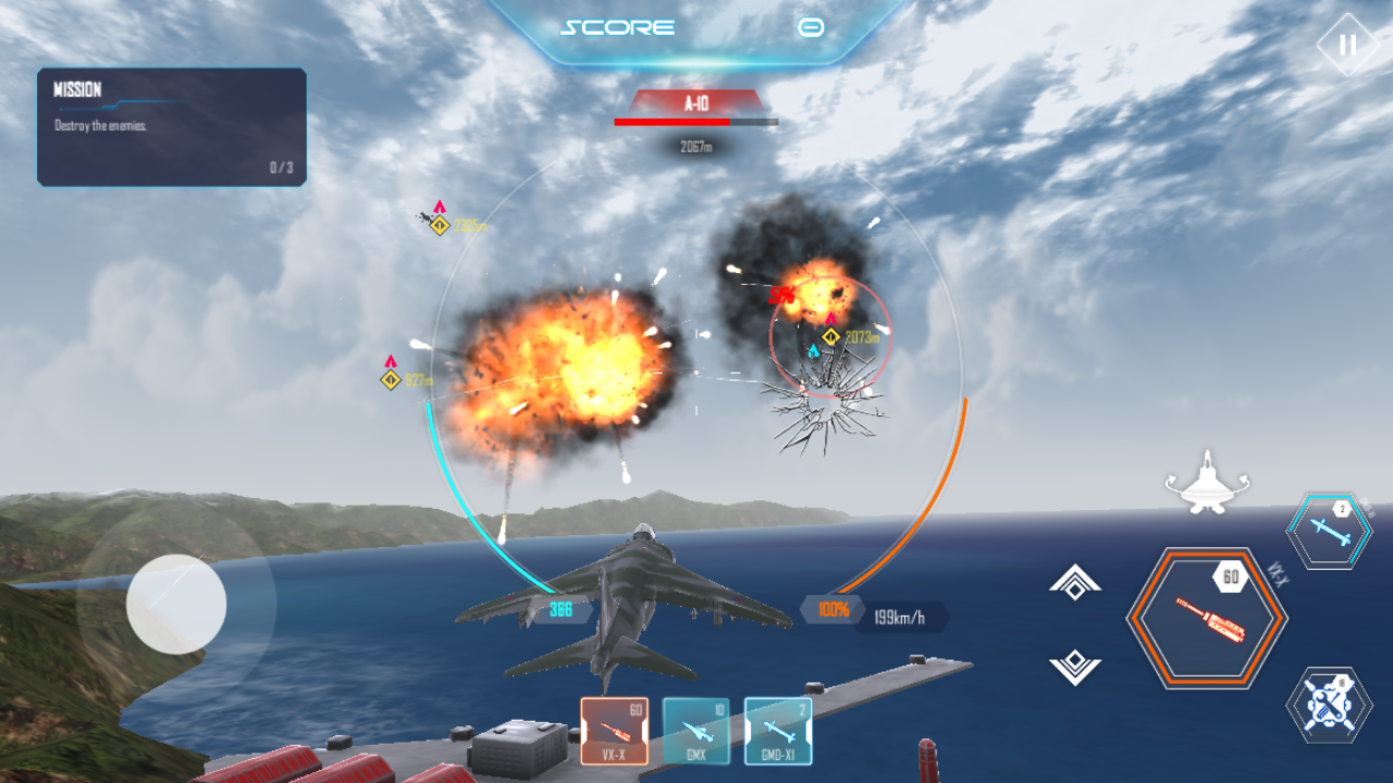 Screenshot 1 of nhiệm vụ trận chiến trên không 1.0.2