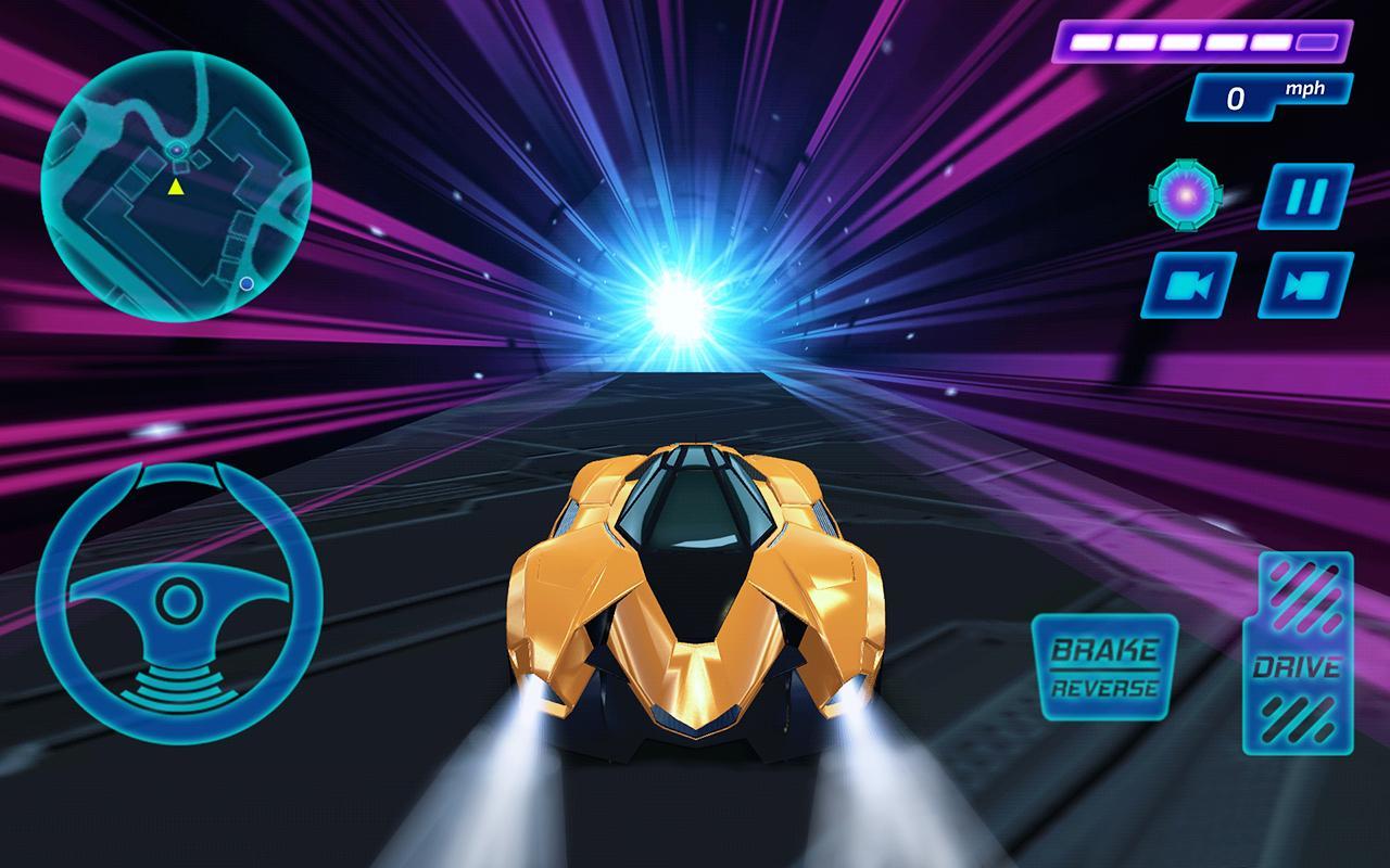 Concept Car Driving Simulator Game Screenshot