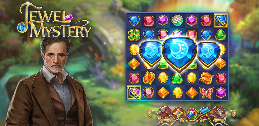 Banner of Jewel Mystery - Match 3 Story 1.8.7