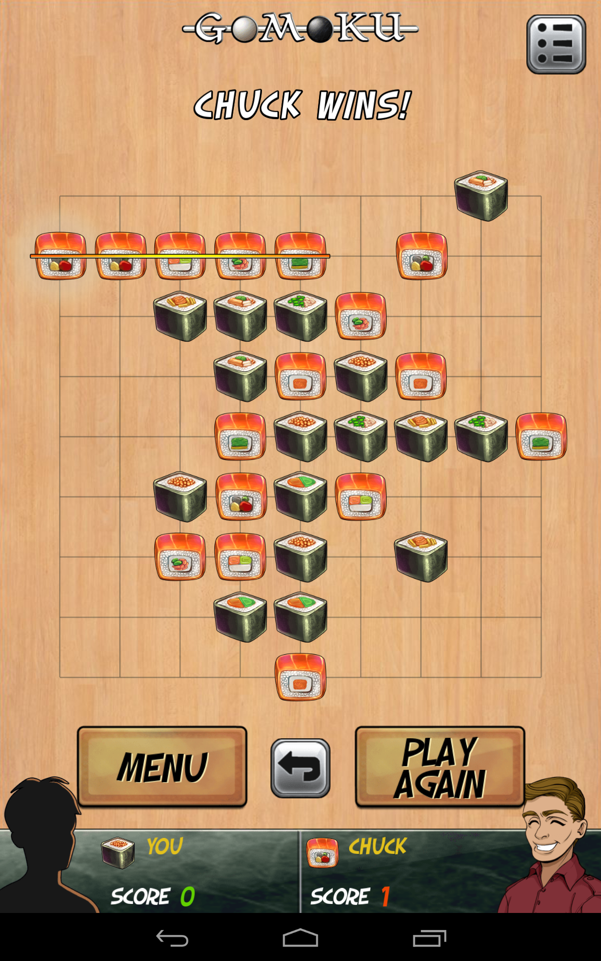Gomoku Pro Game Screenshot