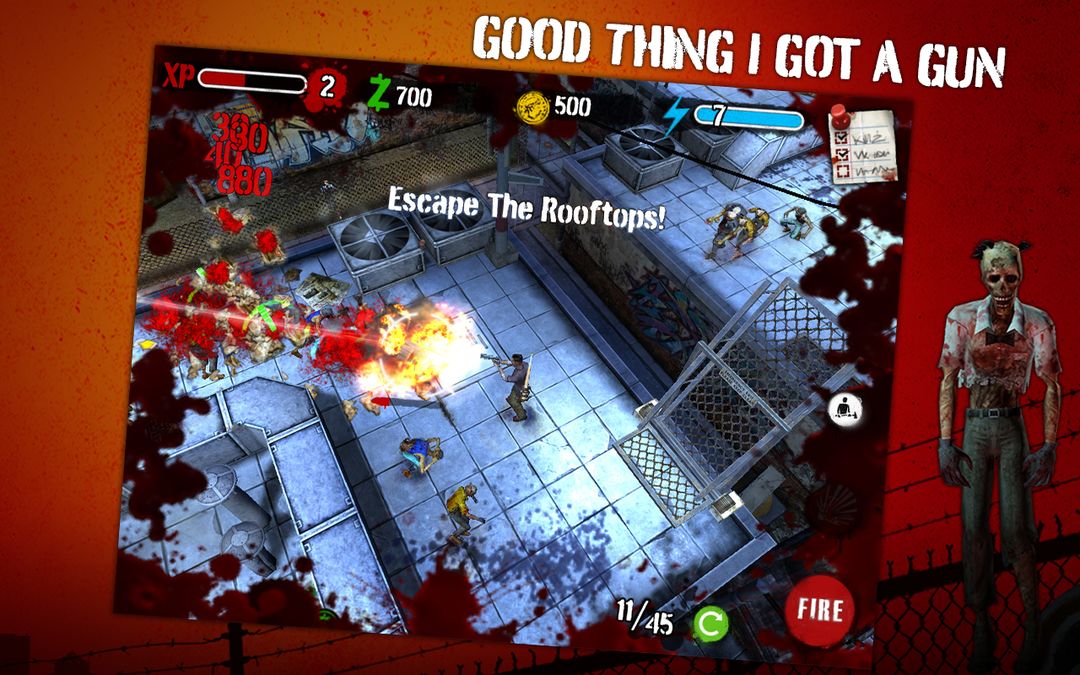 Zombie HQ screenshot game