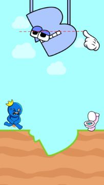 Draw Bridge Puzzle:Toilet Rush 게임 스크린샷