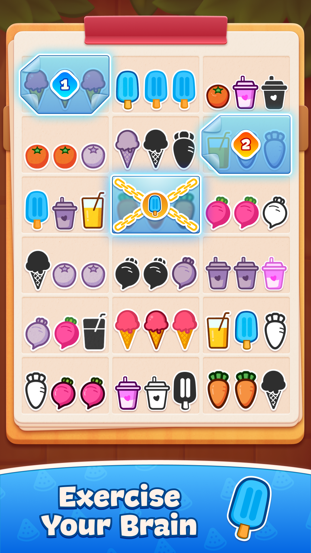 Sticker Sort-Merge Game Game Screenshot