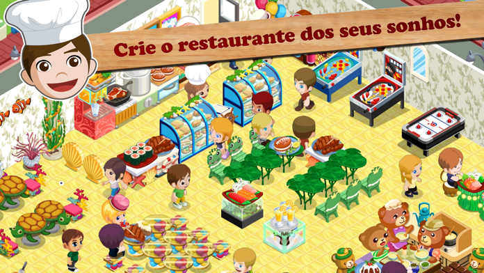 Captura de Tela do Jogo Restaurant Story