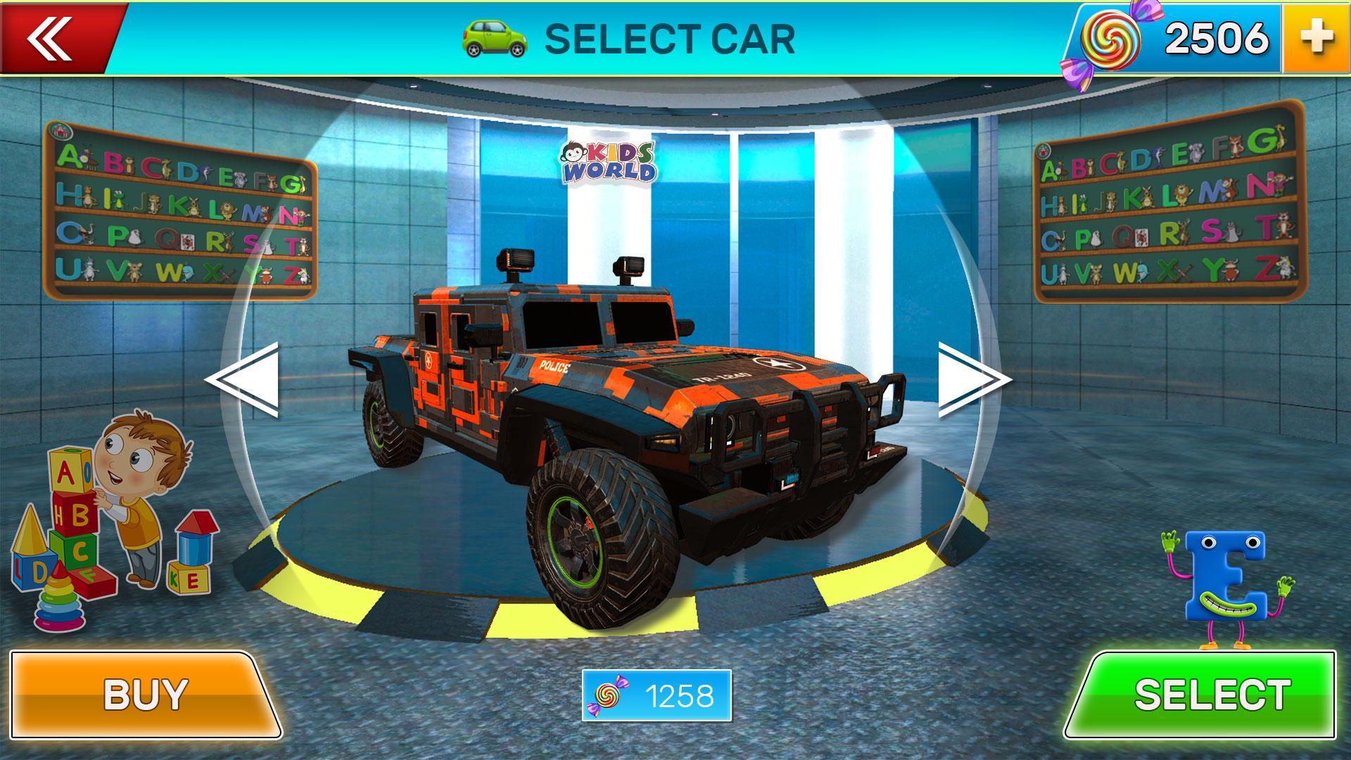 Monster Trucks Game 4 Kids - Learn by Car Crushingのキャプチャ