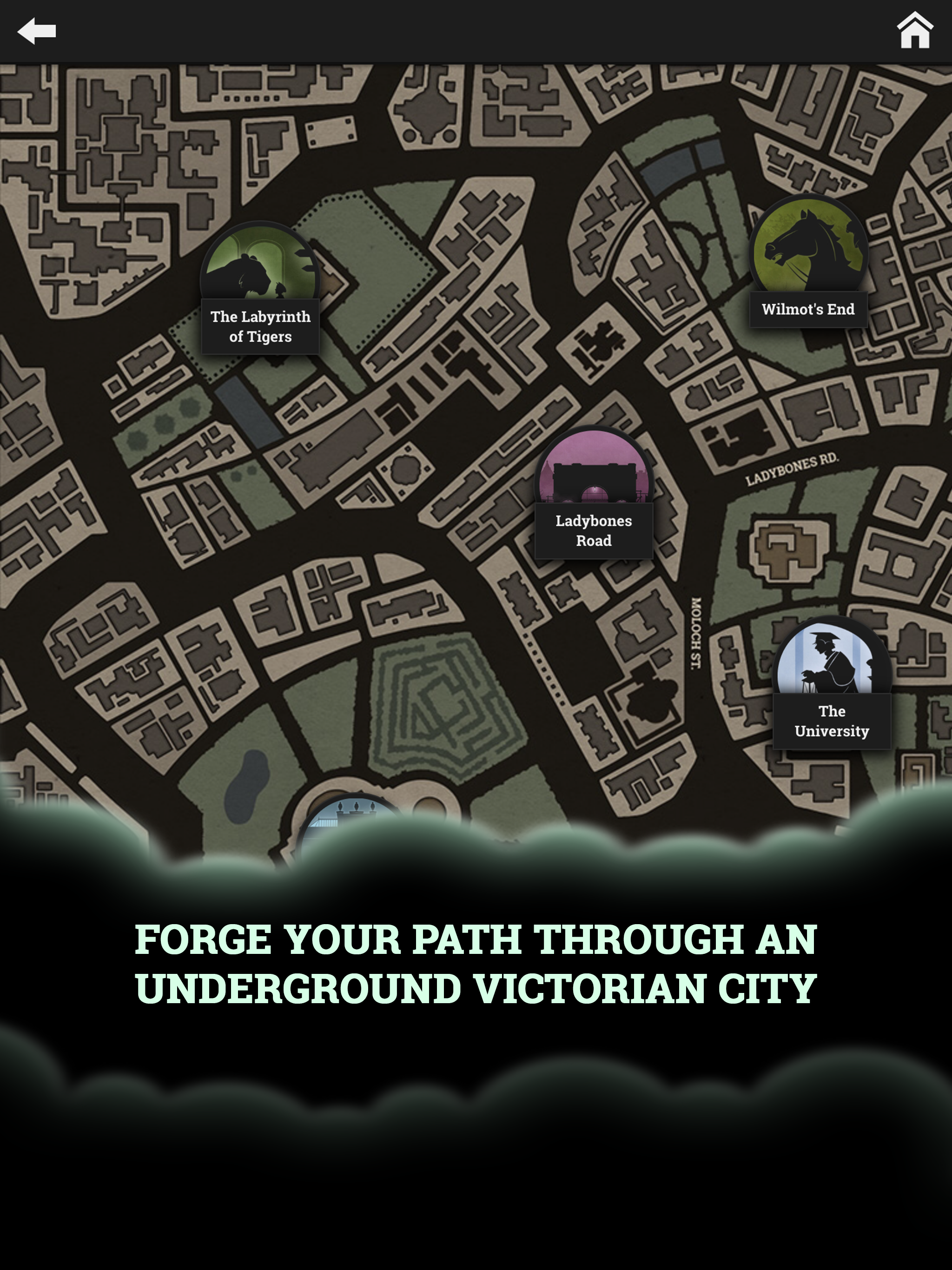 Fallen London Game Screenshot