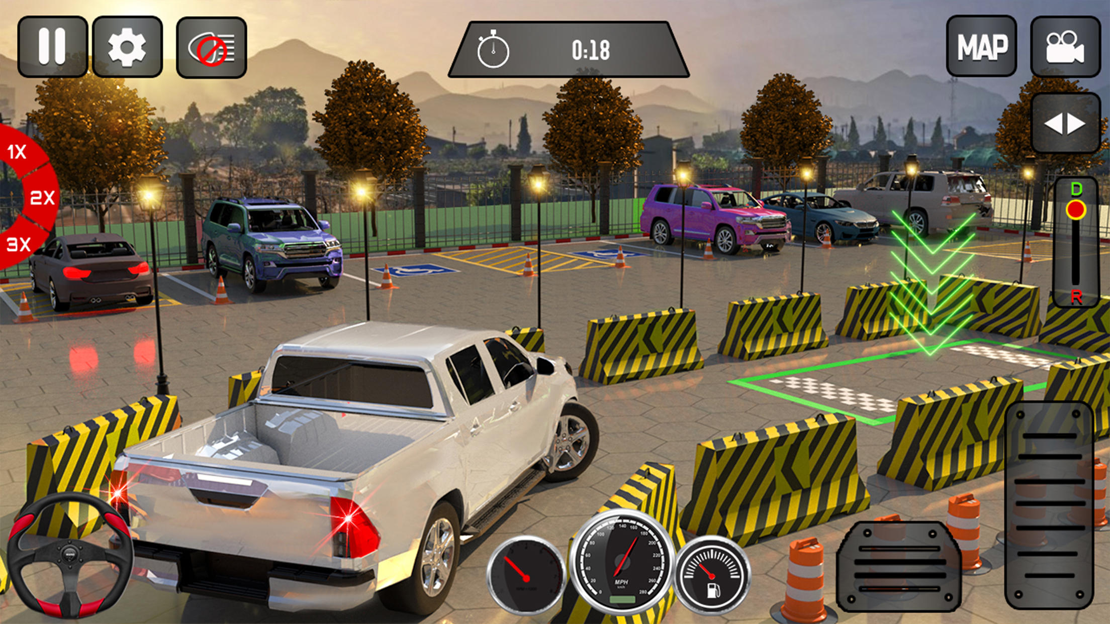 Ảnh chụp màn hình Epic Car Games: Car Parking 3d