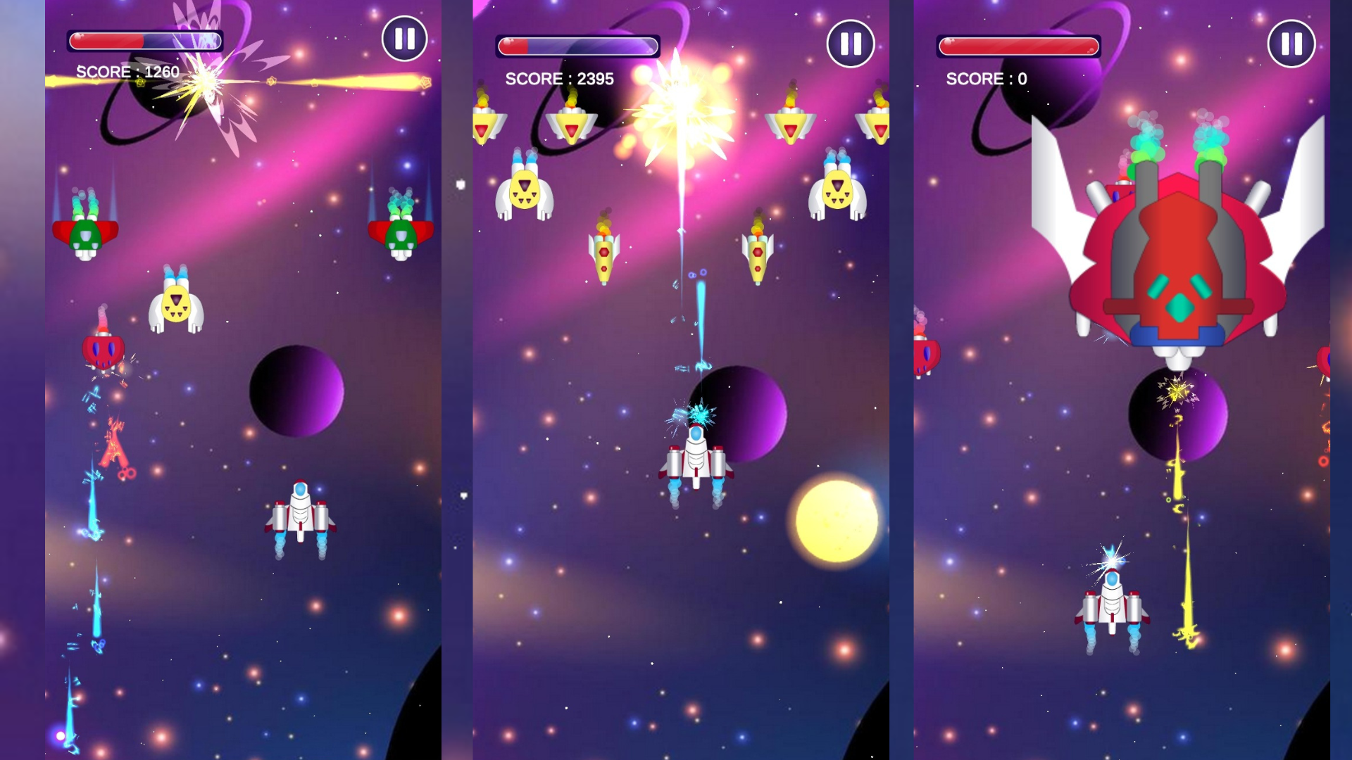 Скриншот игры Galaxy Battleship - Aliens War