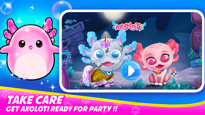 Captura de Tela do Jogo Archie Axolotl  : Squishy game