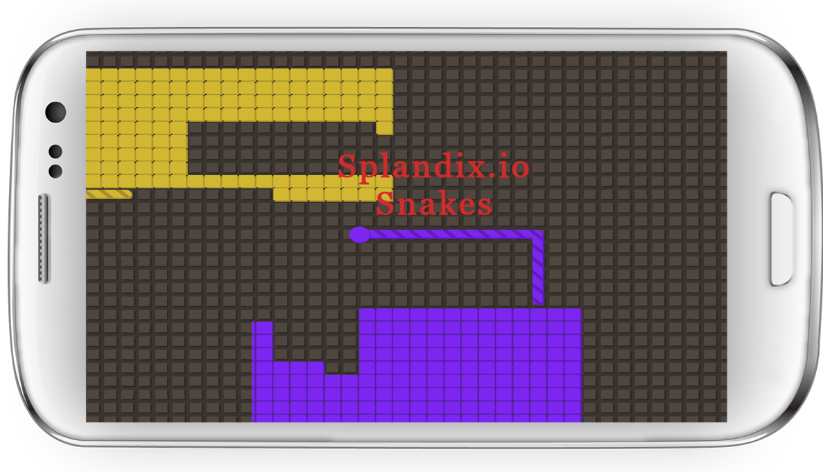 Splix.io Snakes Game Screenshot
