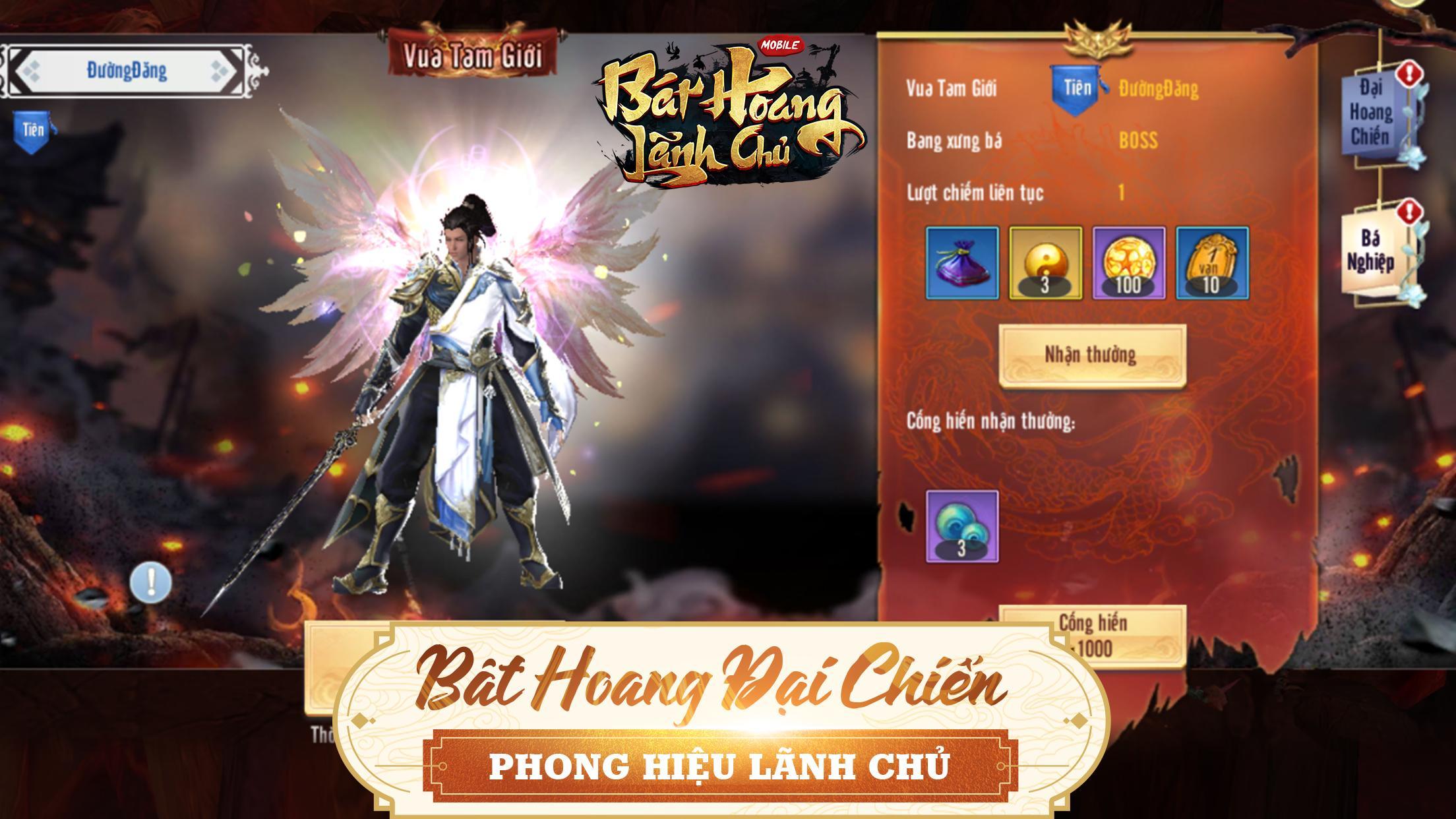 Bát Hoang Lãnh Chủ Mobile Game Screenshot