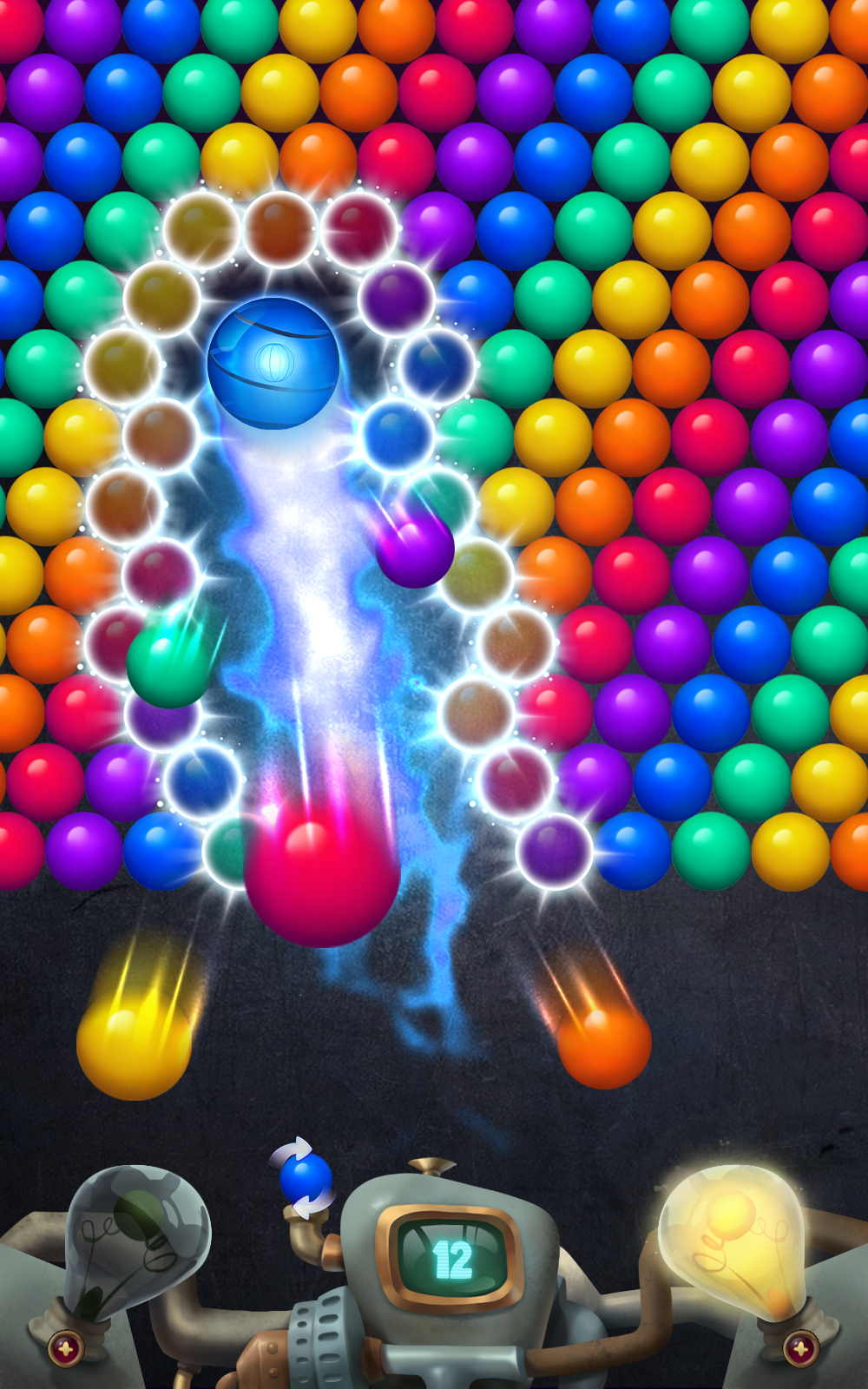 Blade Bubbles Game Screenshot
