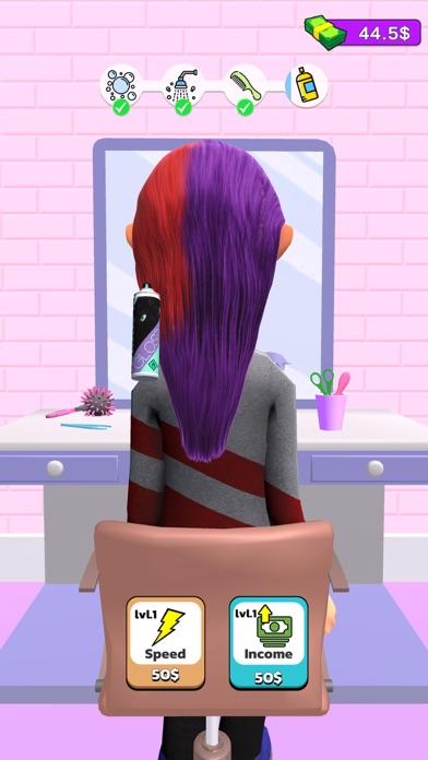 Hair Salon: Idle Clicker Game Game Screenshot