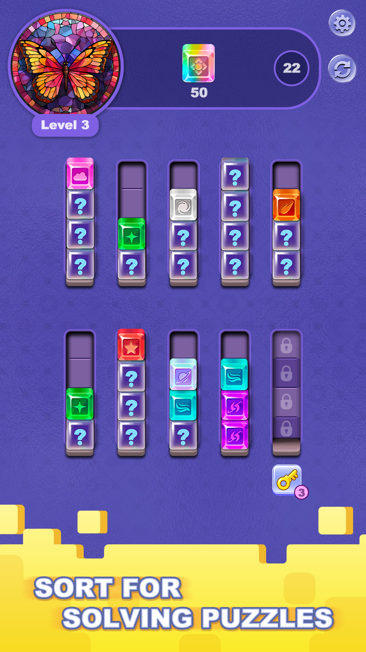 Magic Glass: Colorful Puzzle Game Screenshot