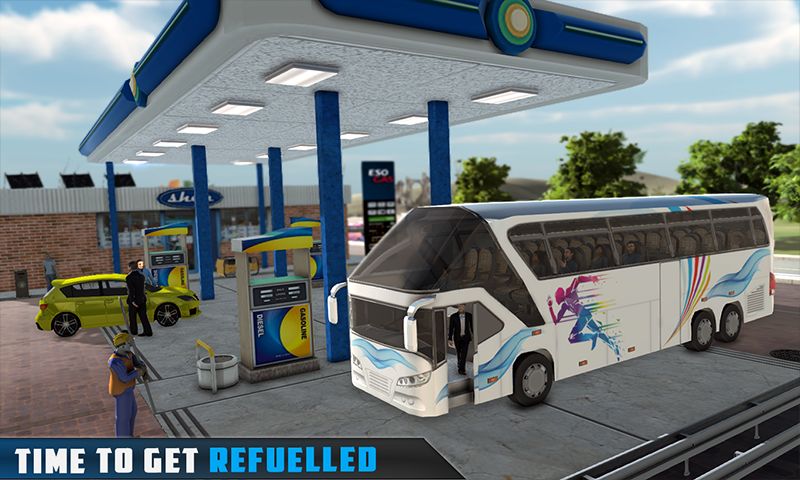 City Bus Simulator Driver Game ภาพหน้าจอเกม