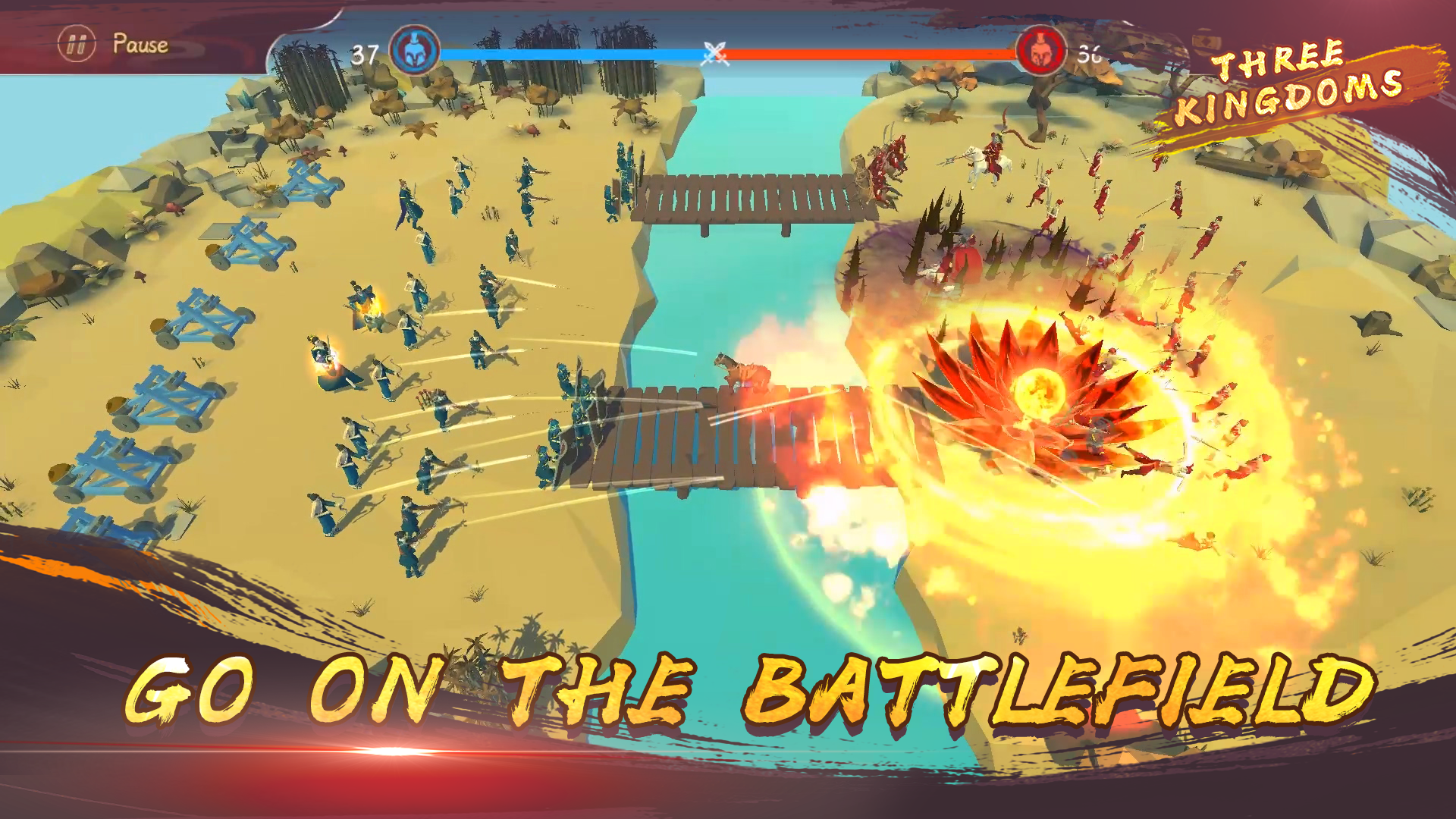 Screenshot of Kingdoms Battle Simulator