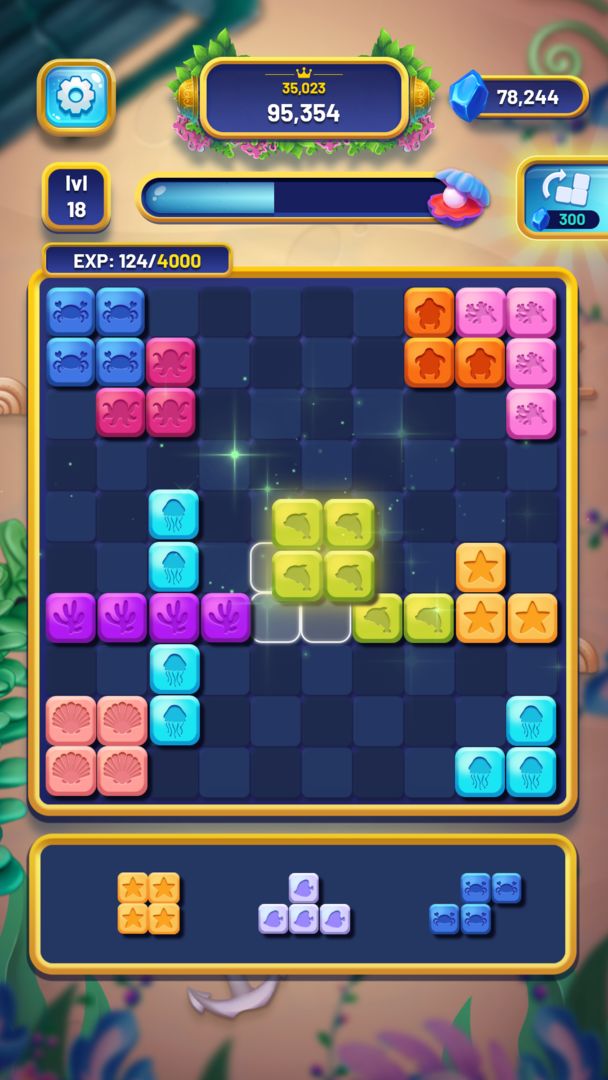 Screenshot of Sea Block 1010