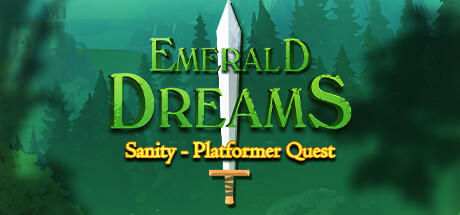 Banner of Emerald Dreams: Sanity -  Platformer Quest 