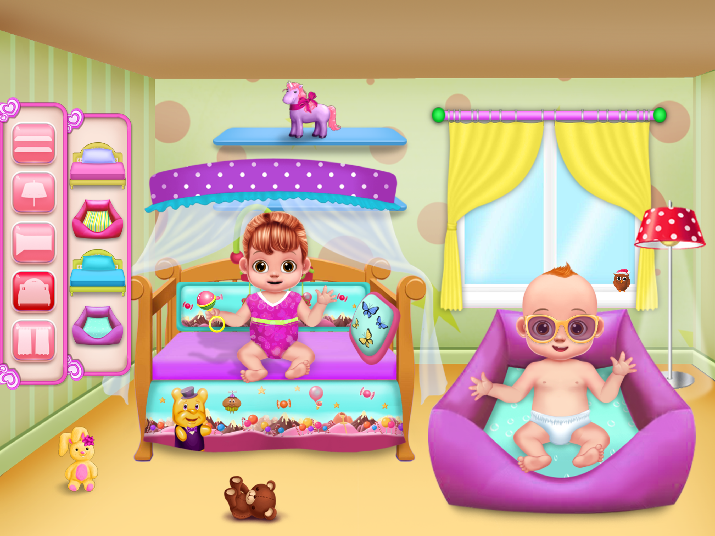 Ice Princess Mommy Baby Twins Game Screenshot