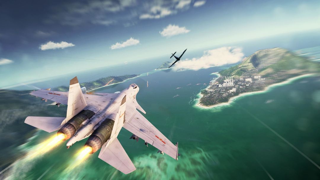 전쟁 비행기 전투 게임 스크린 샷