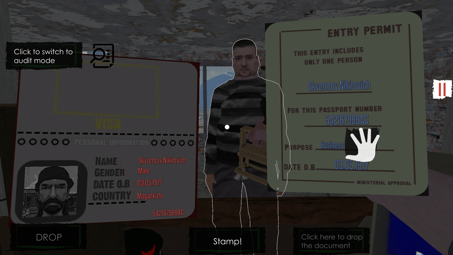 Border Officer Game Screenshot