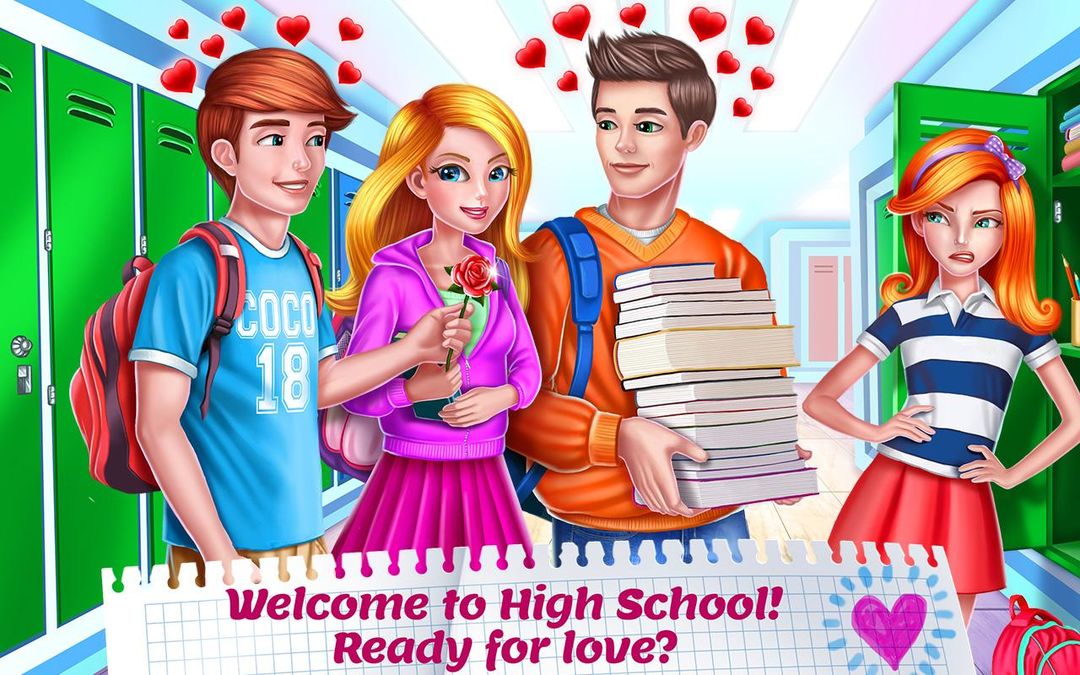 Screenshot of High School Crush - Love Story