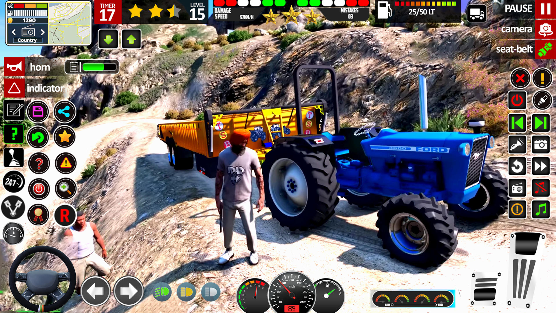 Screenshot 7 of Tractor Simulator Farming Game 