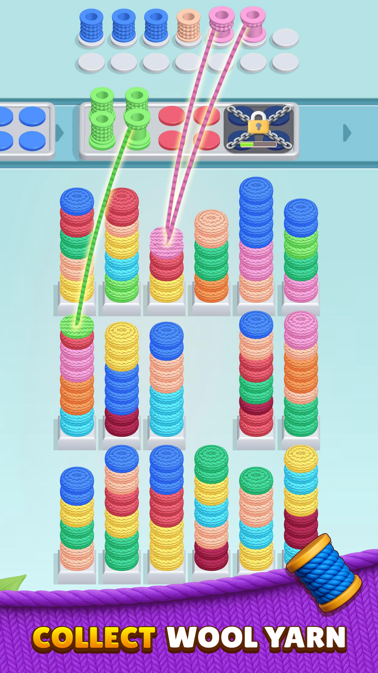 Wooly Pool Game Screenshot