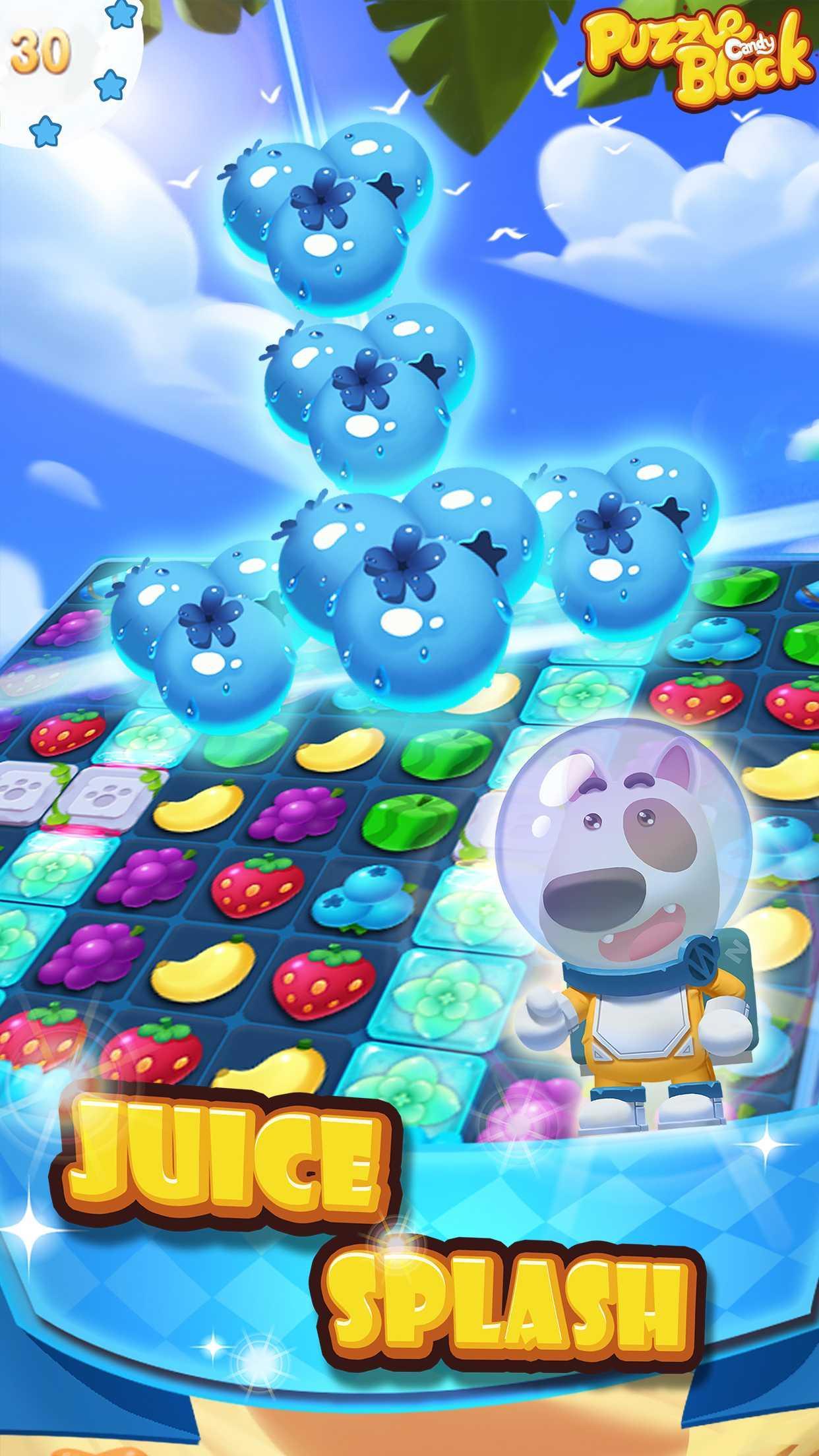 Puzzle Candy Block ゲームのスクリーンショット