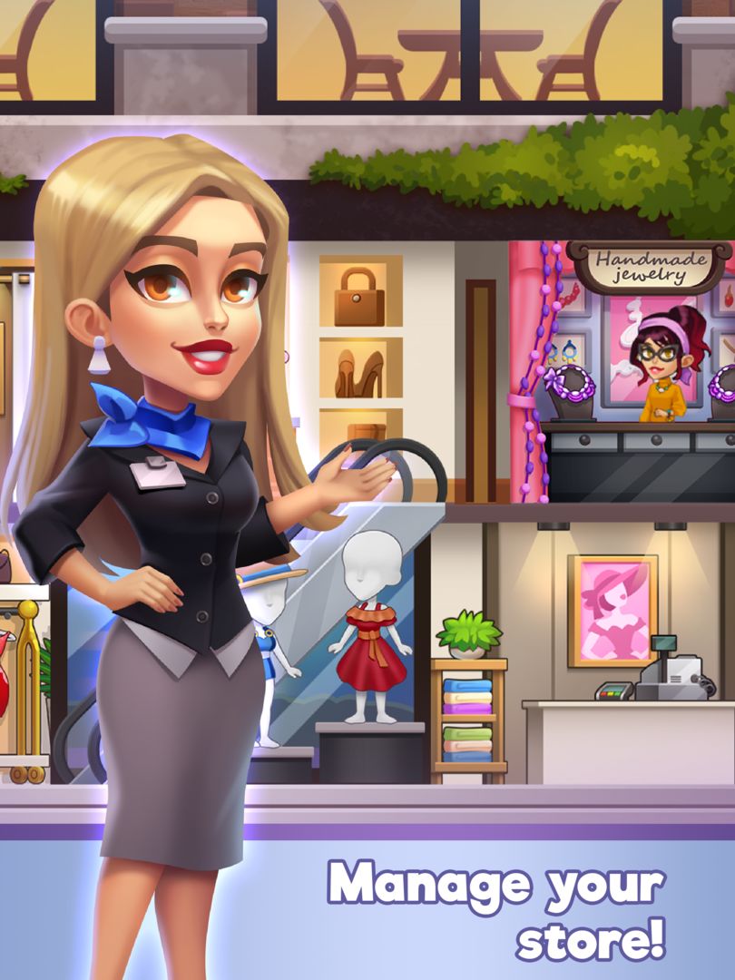 Fashion Shop Tycoon Dress Up screenshot game
