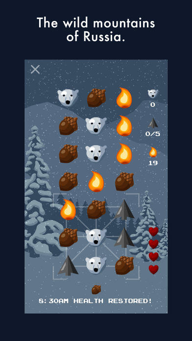 Скриншот игры Bear Winter