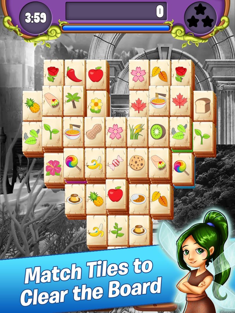 Screenshot of Mahjong - Monster Mania
