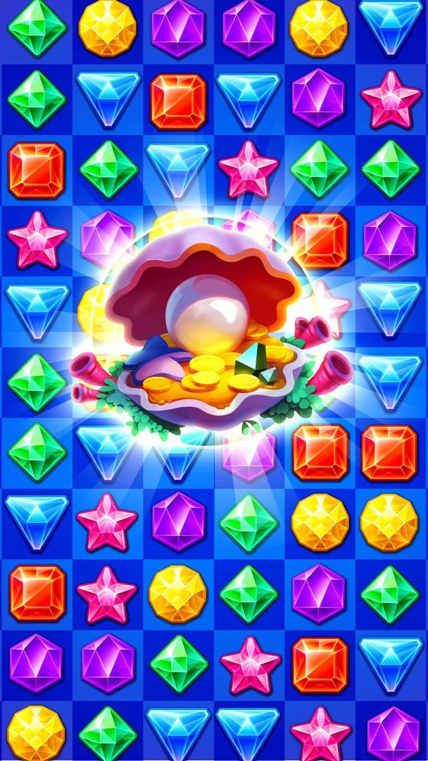 Screenshot of Jewels Track - Match 3 Puzzle