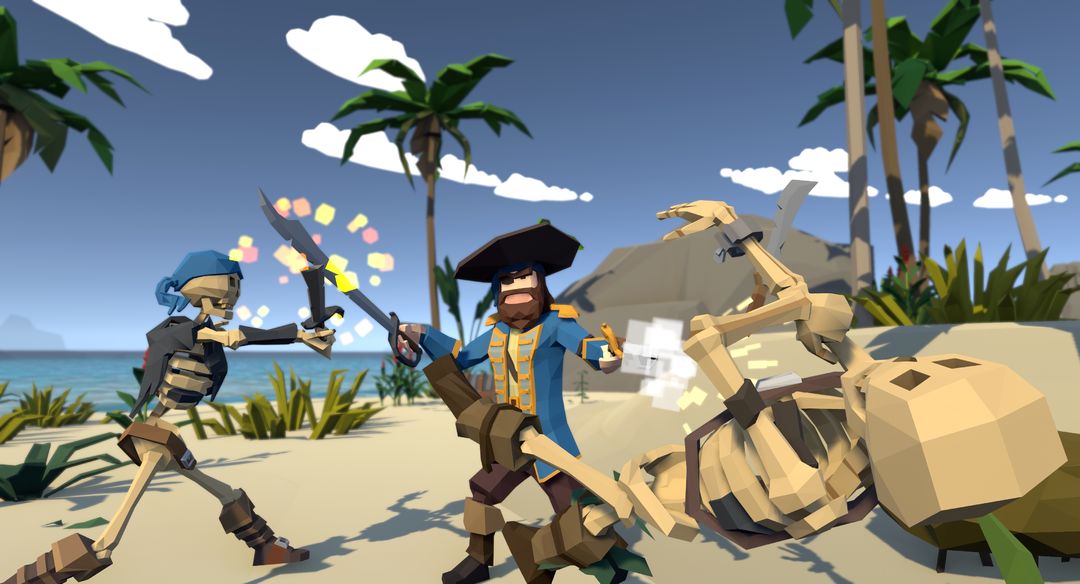 Pirate Polygon Caribbean Sea遊戲截圖