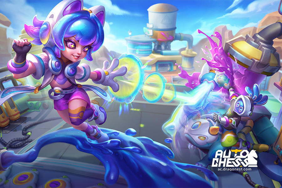 Screenshot of the video of Auto Chess