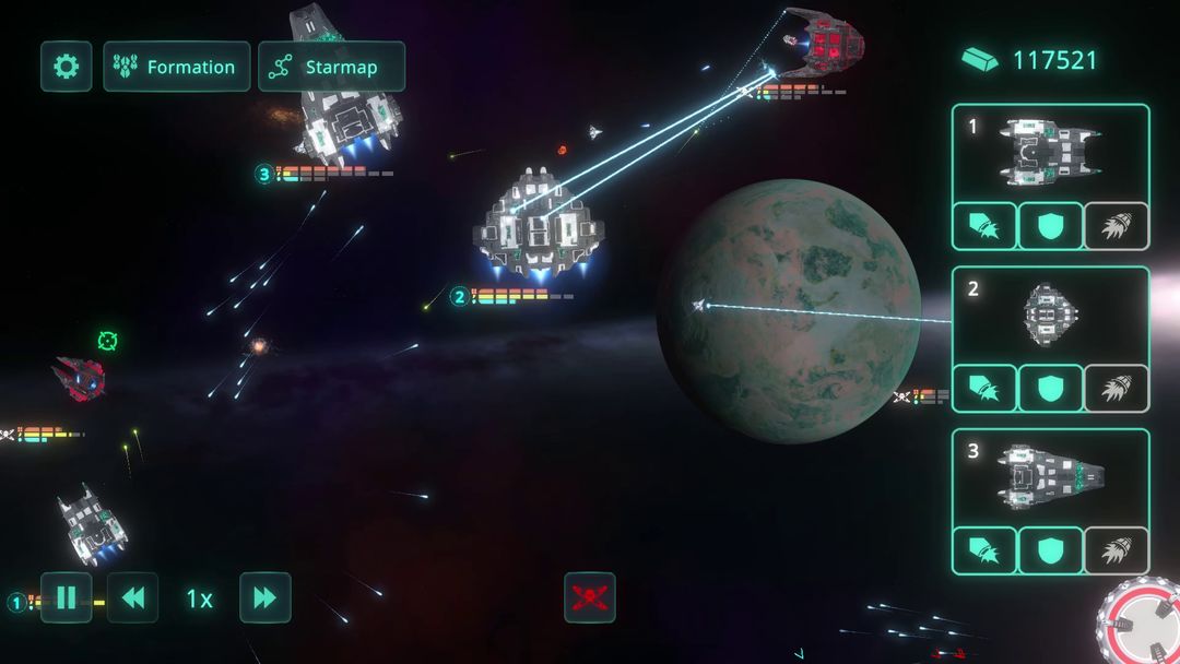 Space Menace Demo screenshot game