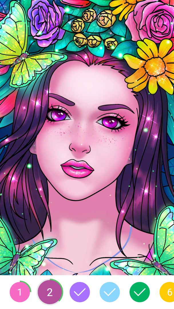 Coloring Book: Color by Number ภาพหน้าจอเกม