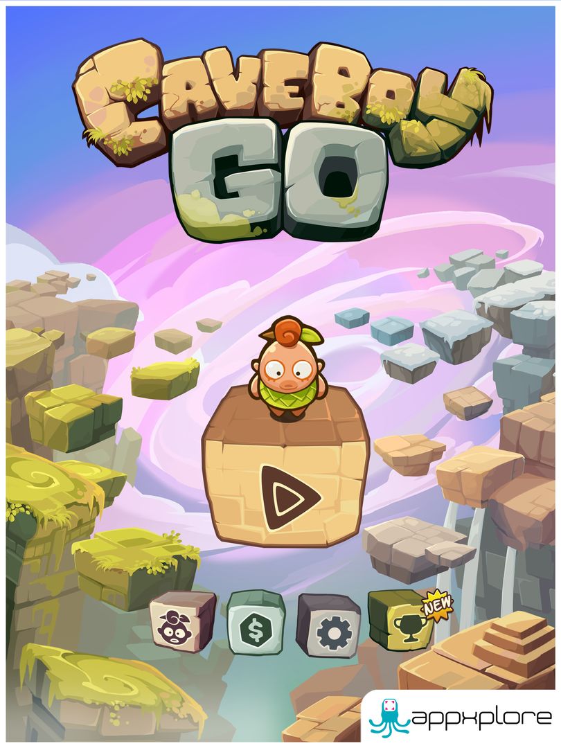 Screenshot of Caveboy GO