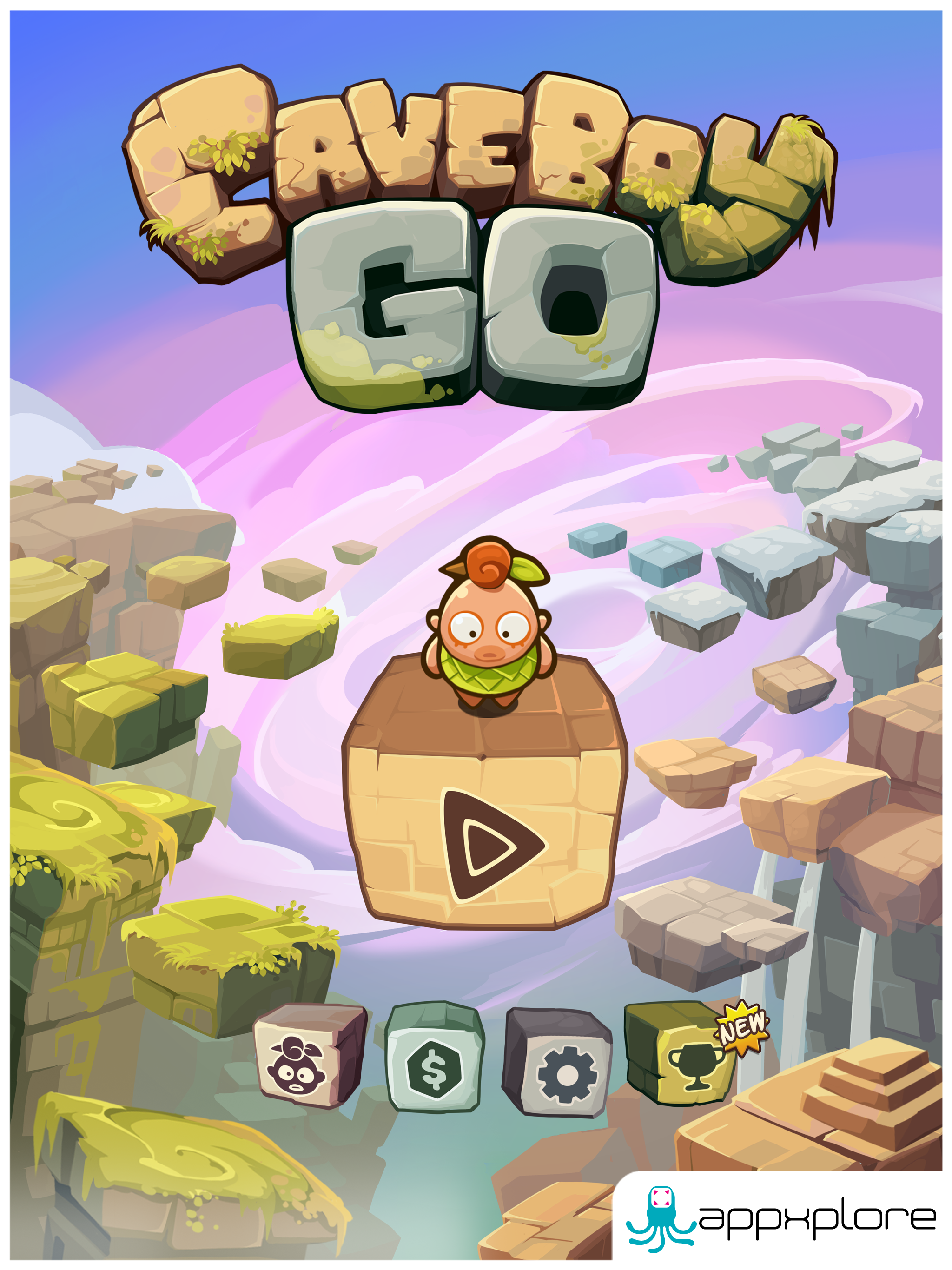 Caveboy GO Game Screenshot