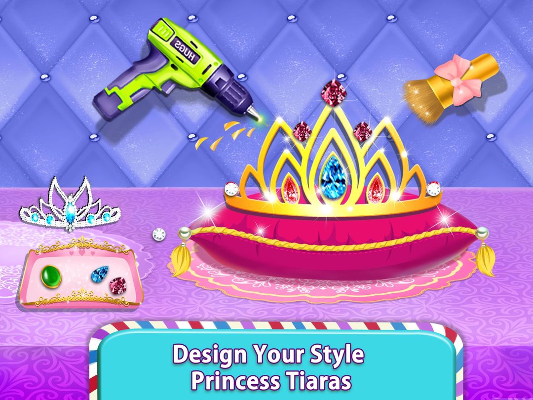 Screenshot of Dreamtopia Princess Hair Salon