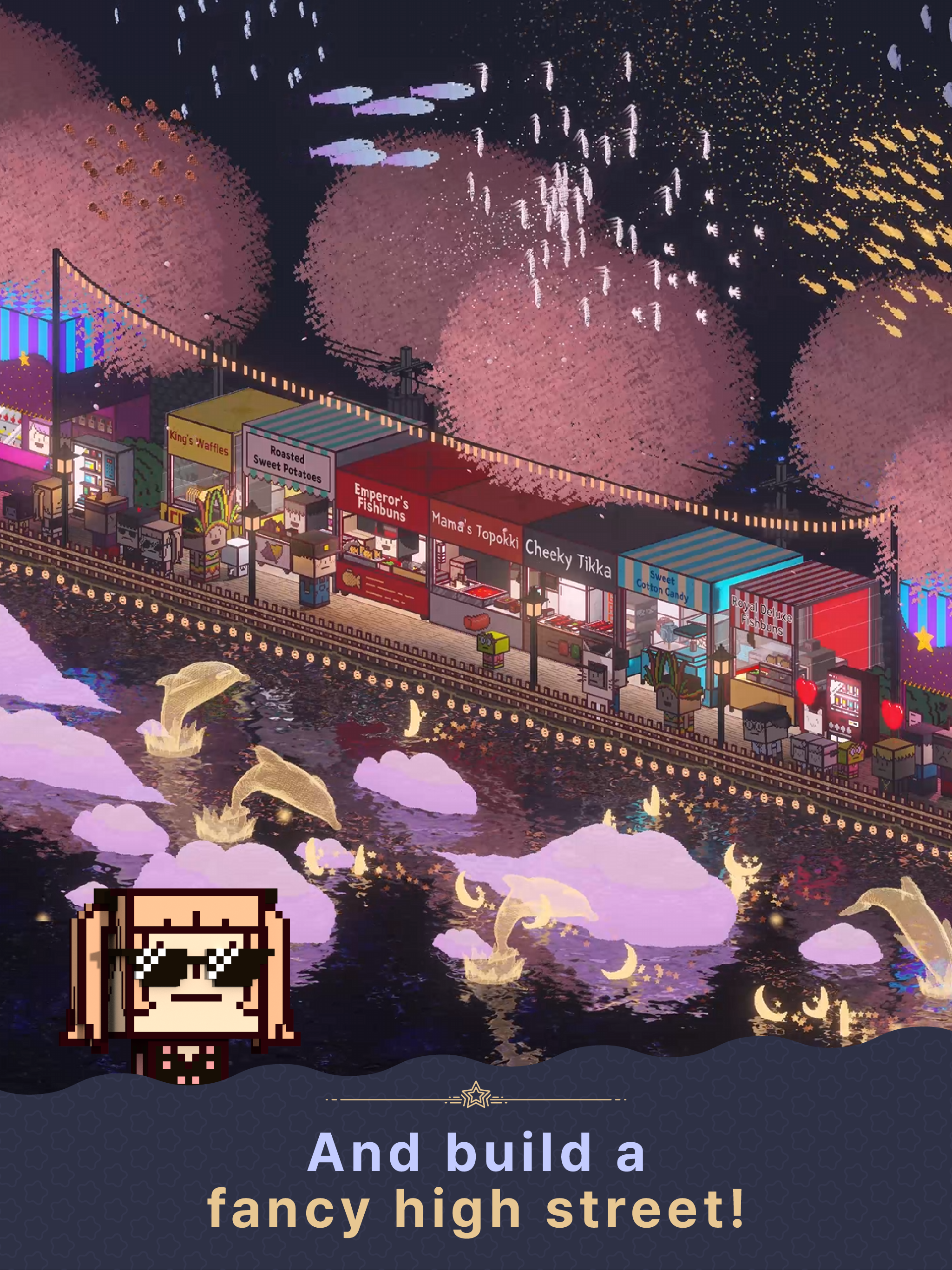 Starry Sea Tycoon Game Screenshot