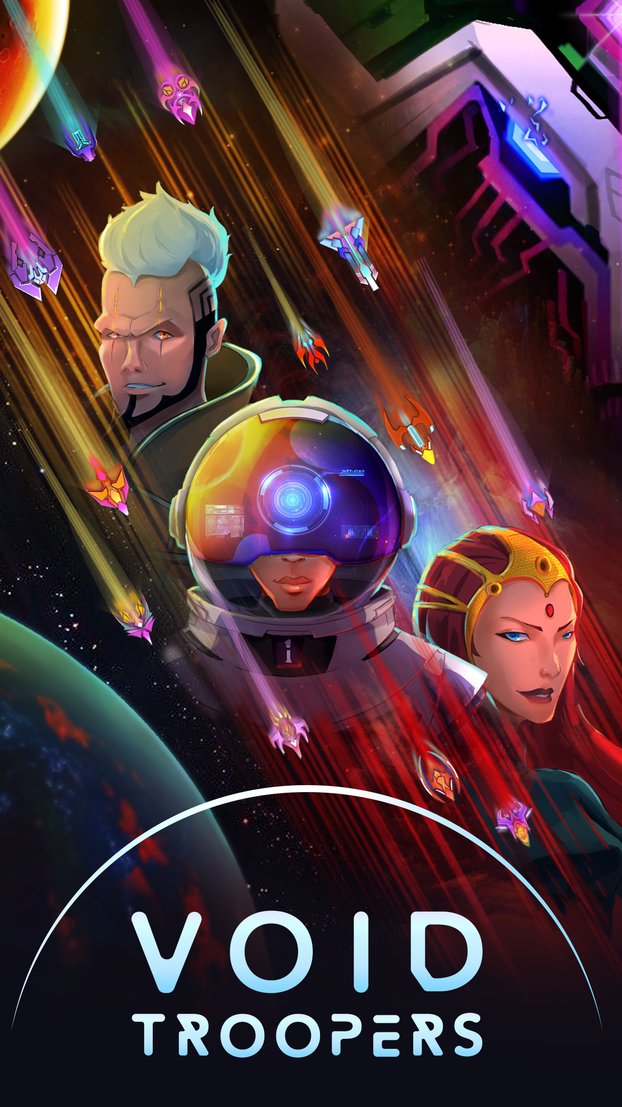 Void Troopers : Sci-fi Tapper Game Screenshot
