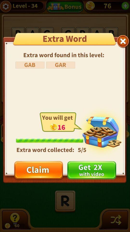Word Saga : Search,find,connect,link in crossword screenshot game